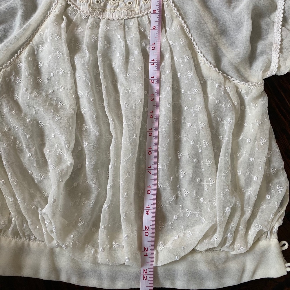 Free People White Blouse - Picture 3 of 8